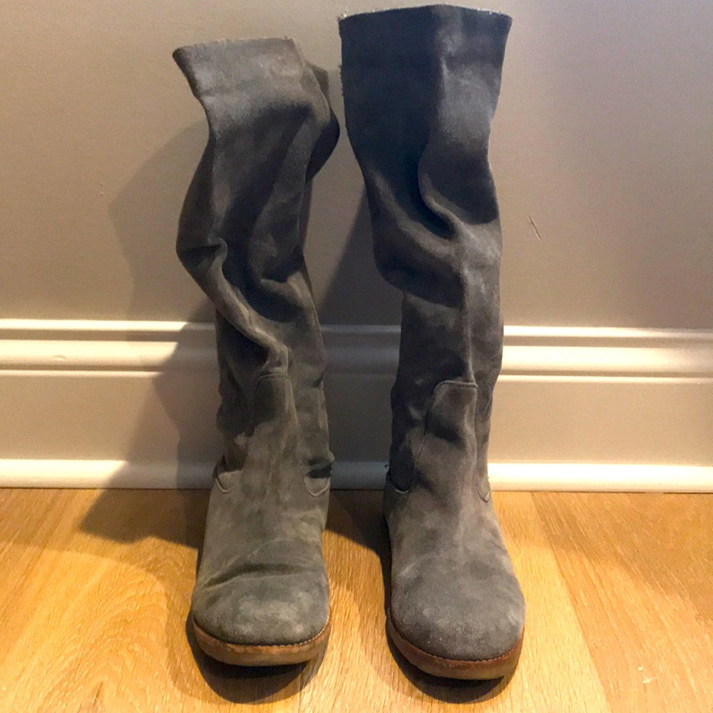 Michael Kors Suede Tall Boots